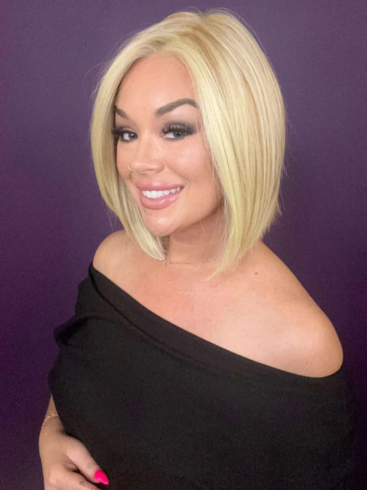 Gabby – Luxury Wig by Chic Lifestyle Shown in Endless Sunlight.