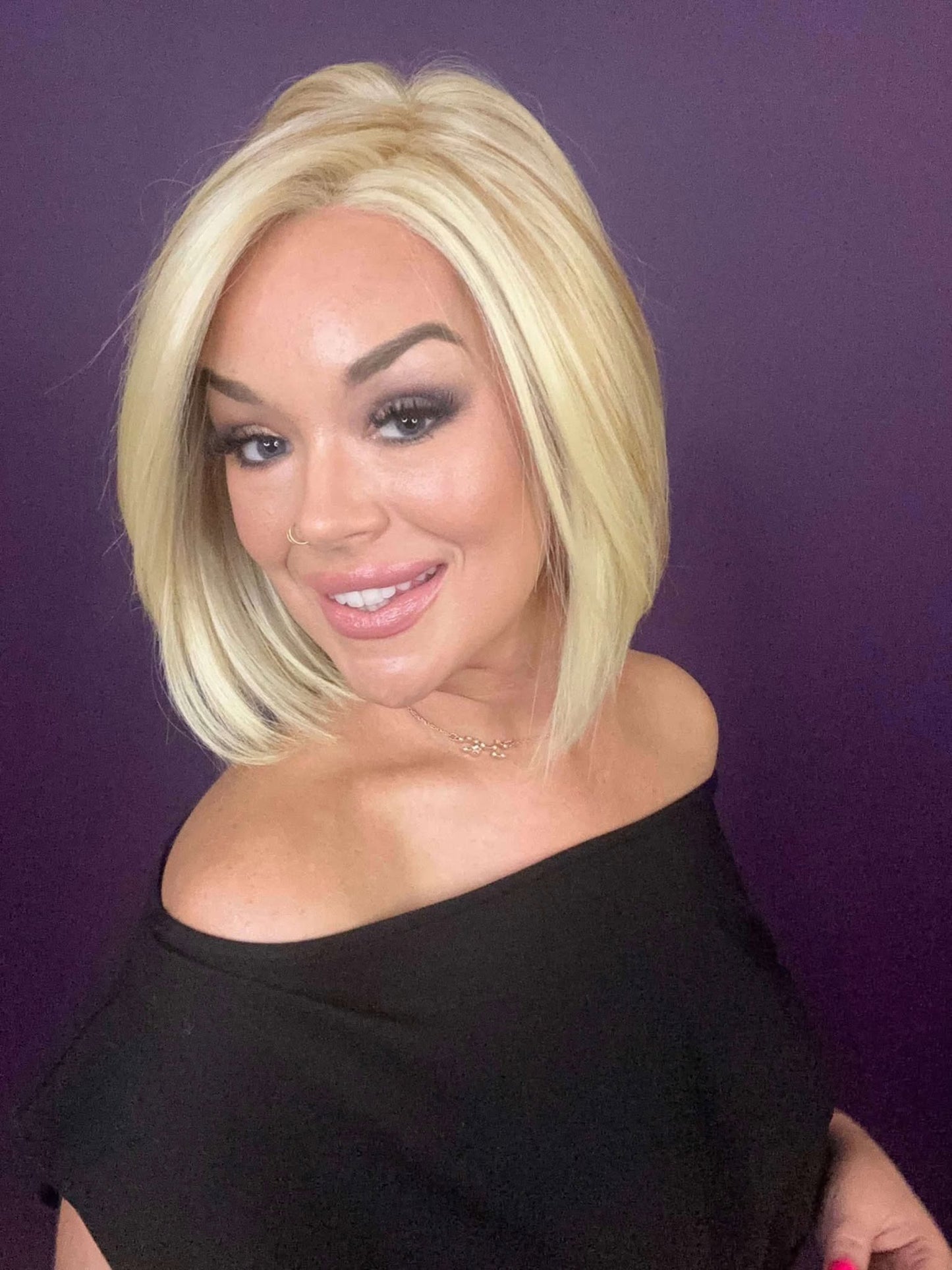 Gabby – Luxury Wig by Chic Lifestyle Shown in Endless Sunlight.