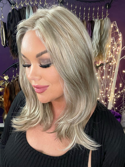 Demi Frosty Blonde NHS Premium Luxury Wig *Sample A NOT RETURNABLE* NV1