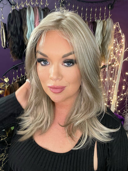 Demi Frosty Blonde NHS Premium Luxury Wig *Sample A NOT RETURNABLE* NV1