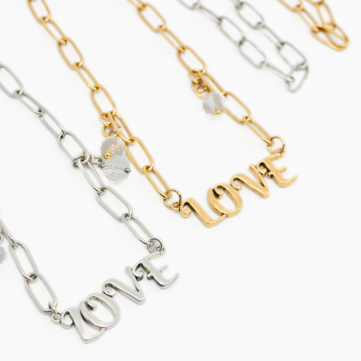 Love Long Chain Necklace
