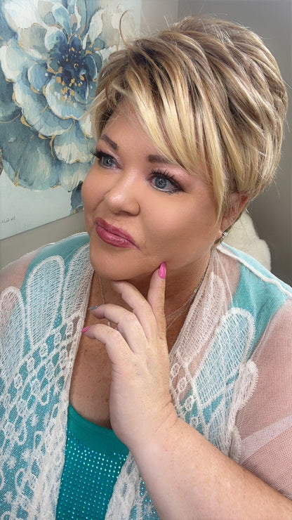 MEG – Luxury Wig by Chic Lifestyle Shown in Endless Summer.