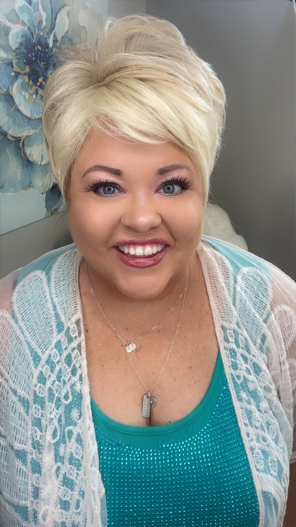 MEG – Luxury Wig by Chic Lifestyle Shown in Endless Sunlight.