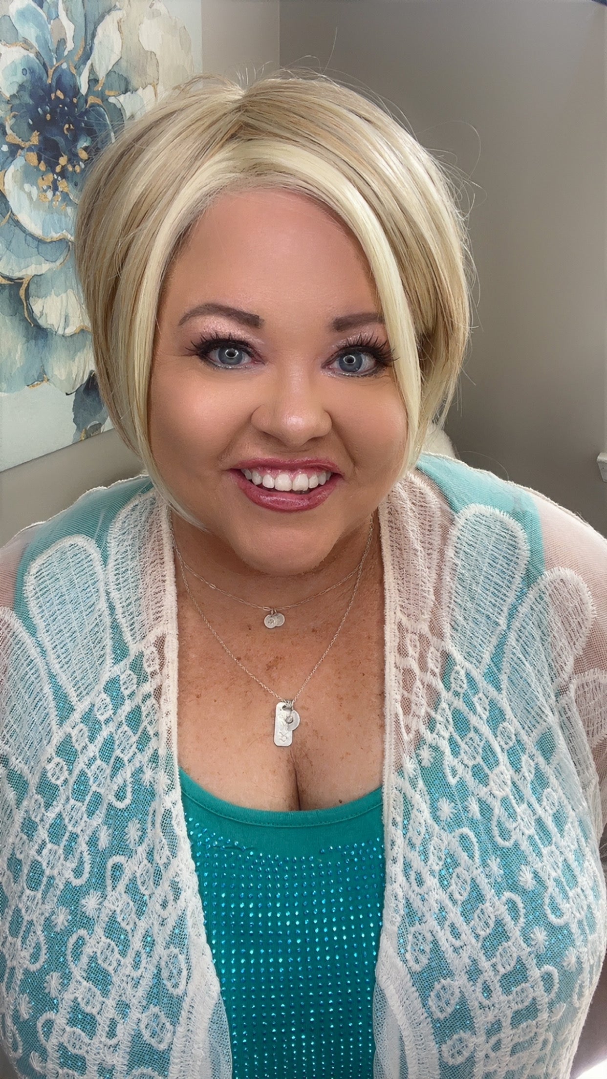 Neveah – Luxury Wig by Chic Lifestyle Shown in Endless Sunlight.