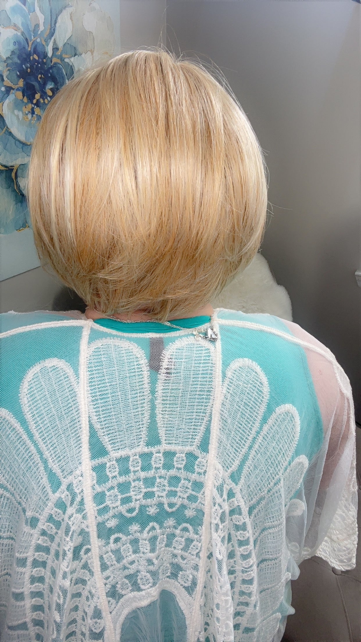 Neveah – Luxury Wig by Chic Lifestyle Shown in Endless Sunlight.