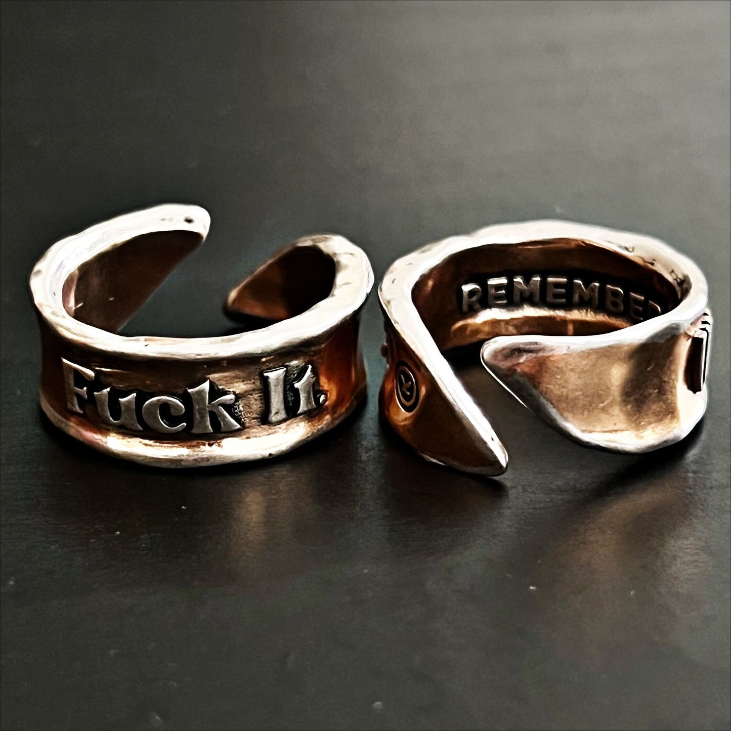 F*ck It Remember Adjustable Ring