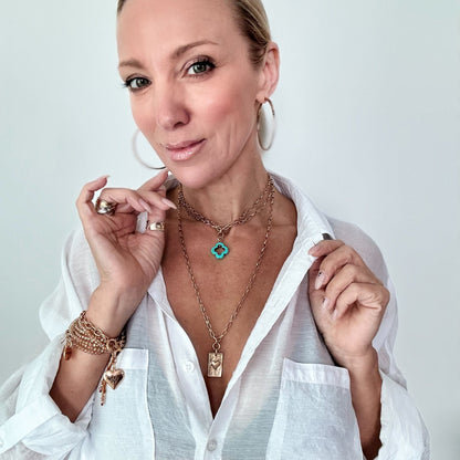 Take a Deep Breath and Let That Shit Go Original Lite Necklace