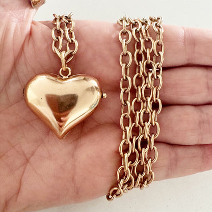 Take a Deep Breath and Let That Shit Go Heart Locket Essential Necklace