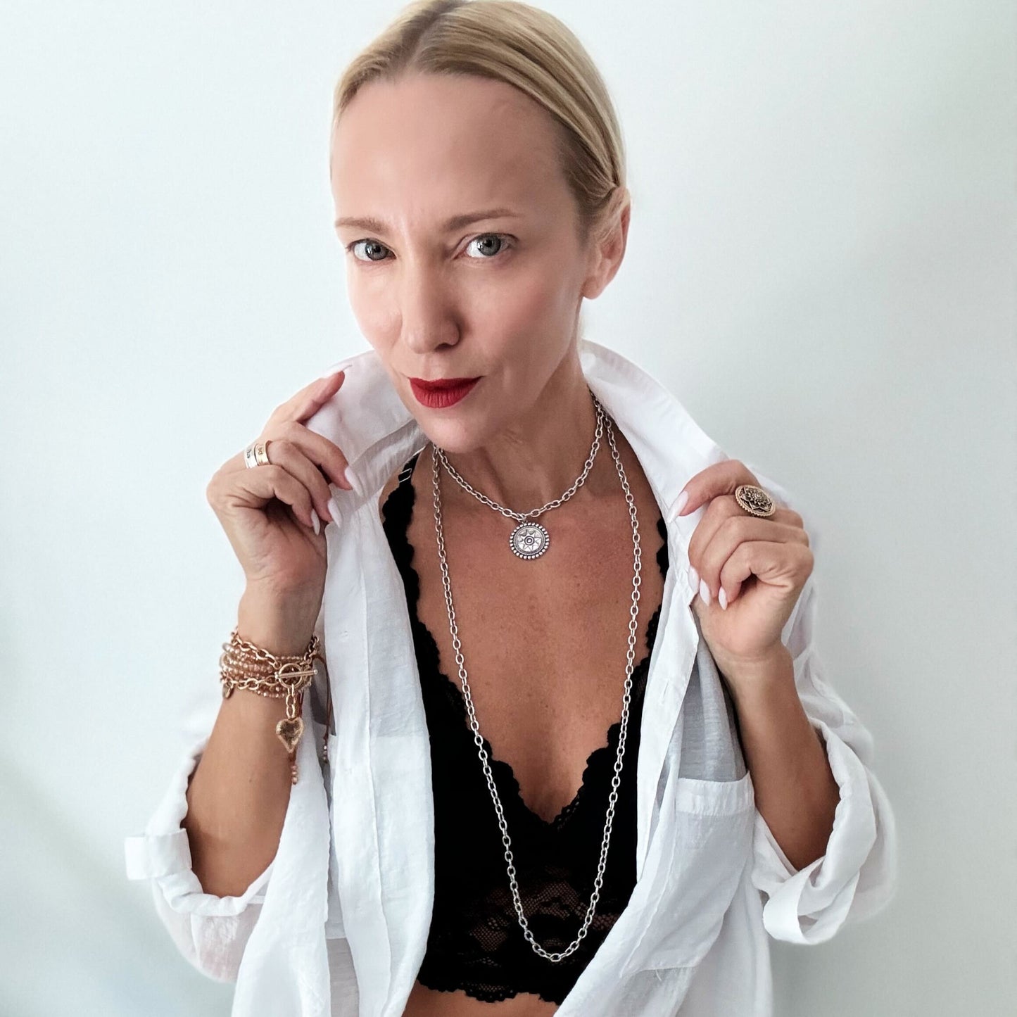 I Am Worthy Sun Essential Necklace