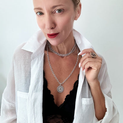 I Am Worthy Sun Essential Necklace