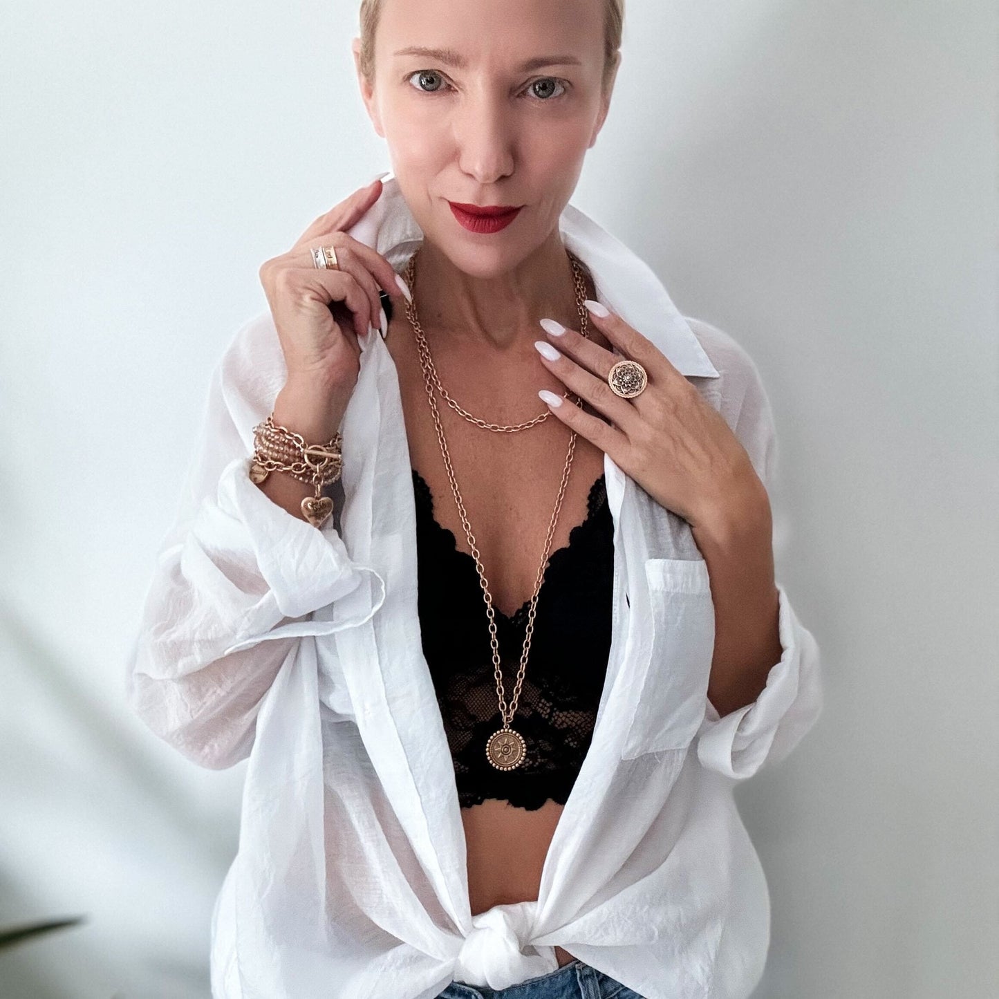 I Am Worthy Sun Essential Necklace