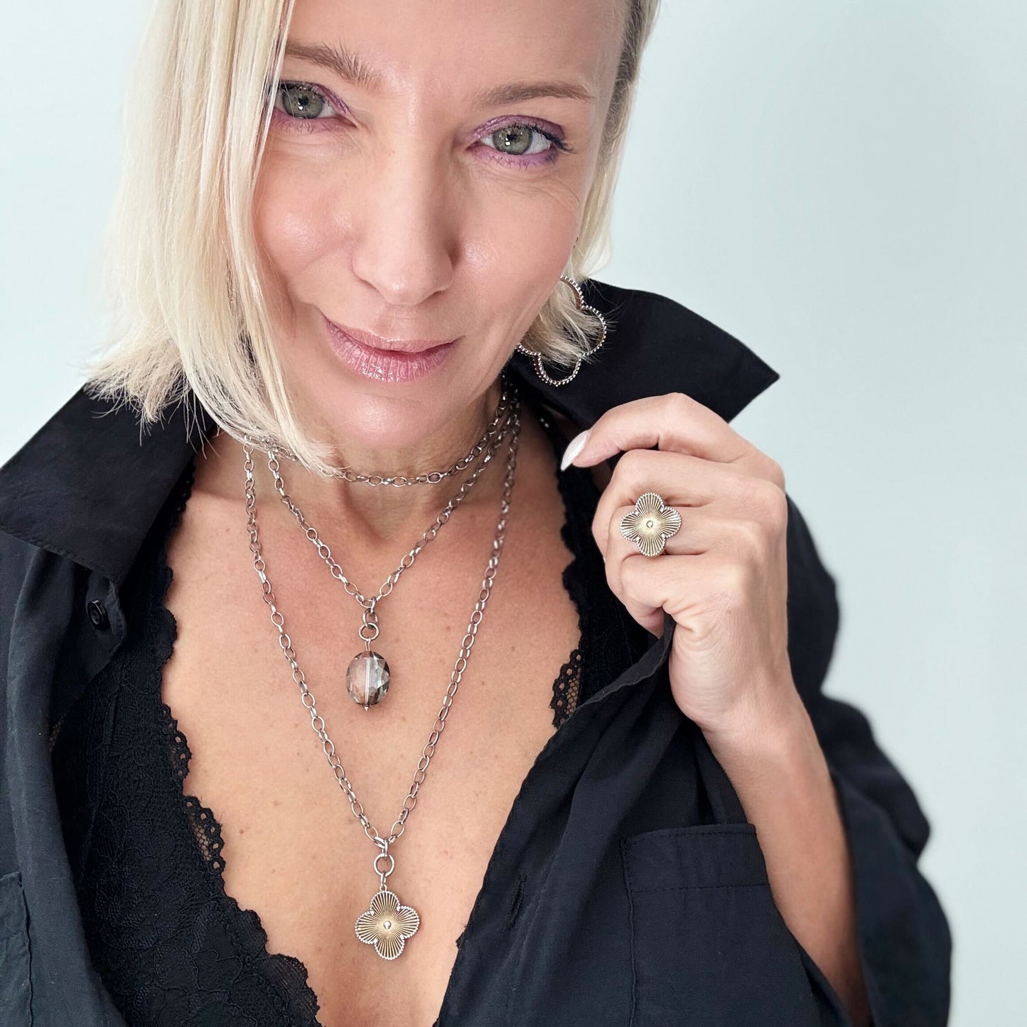 All is Well Clover Original Lite Necklace