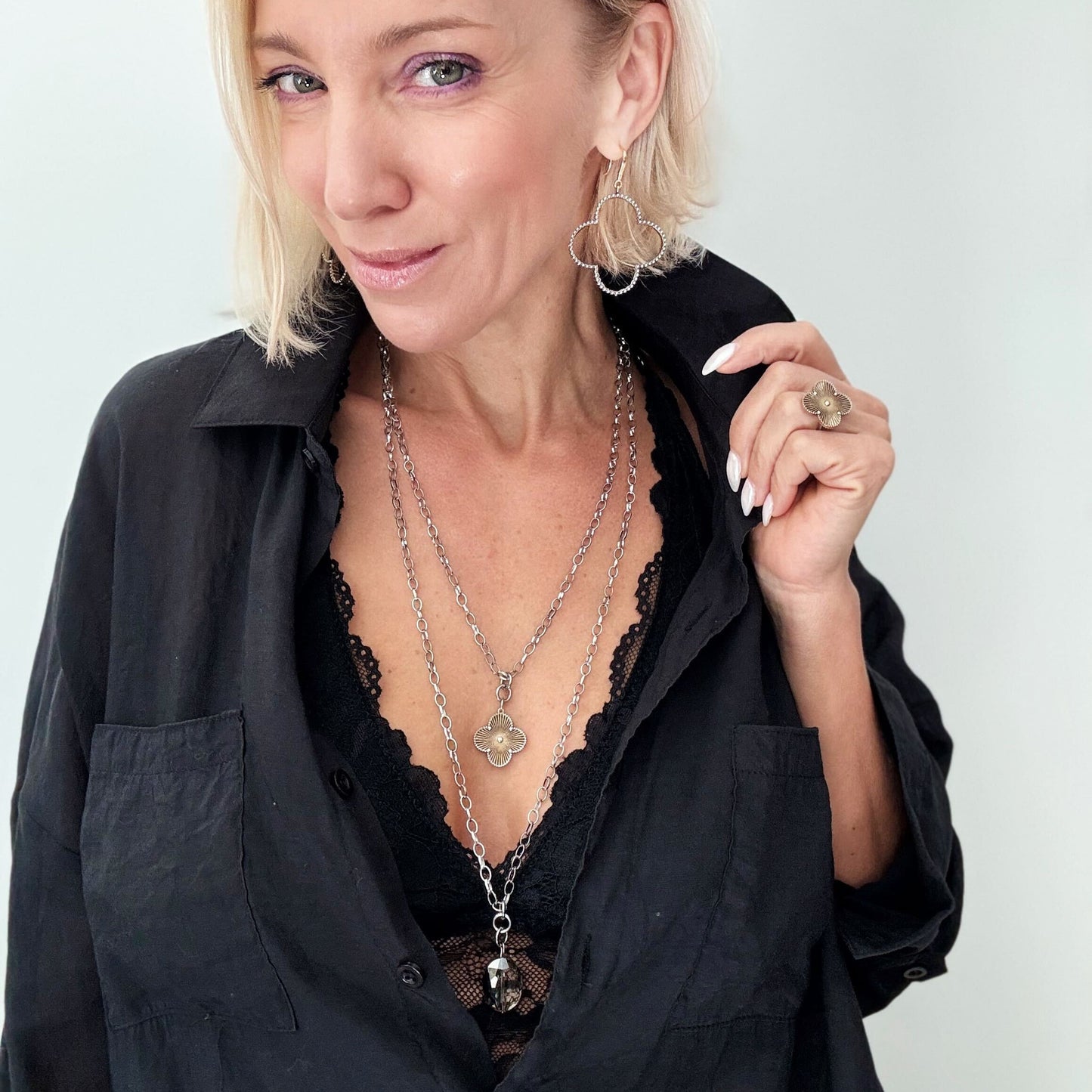 All is Well Clover Original Lite Necklace