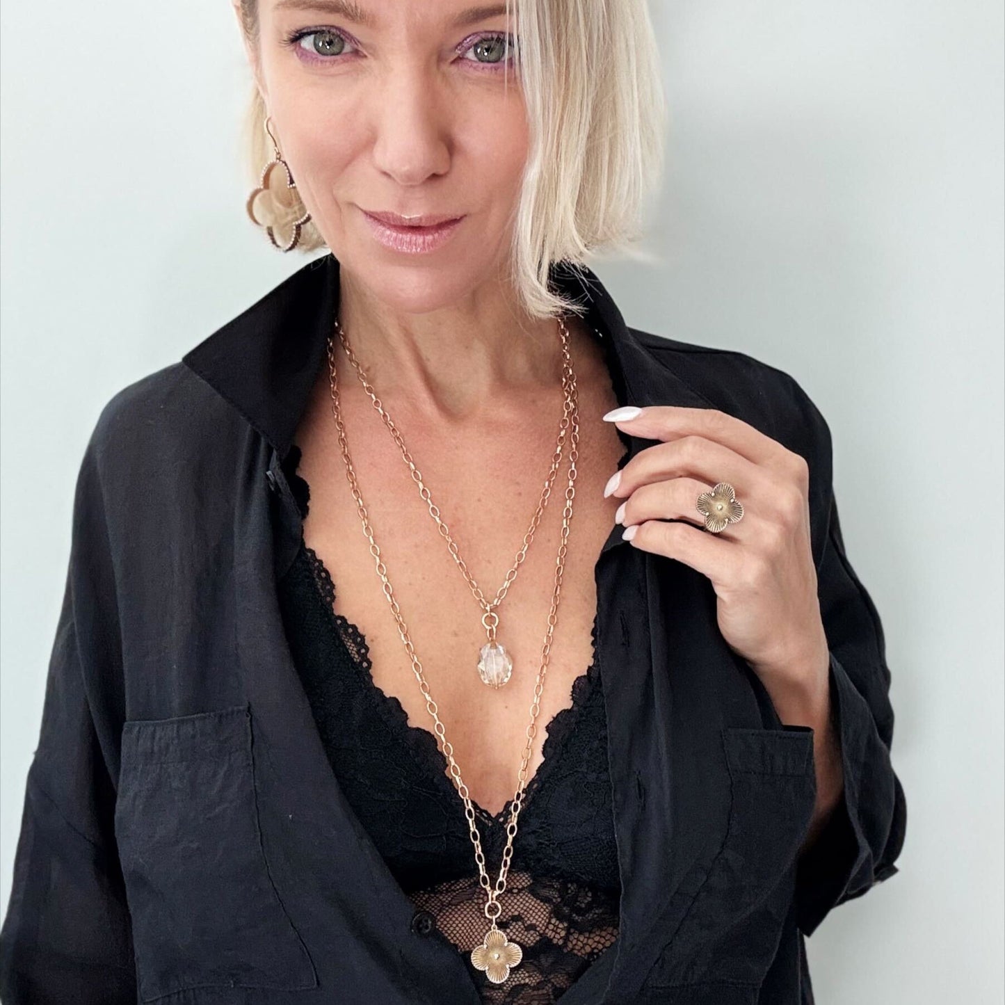 All is Well Clover Original Lite Necklace