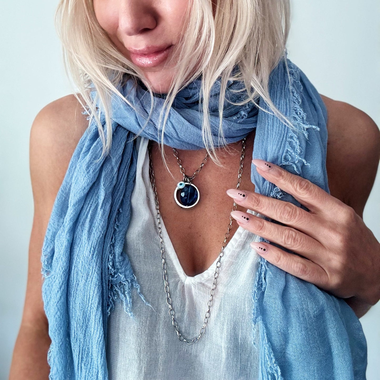 I Welcome Miracles Ring Original Necklace