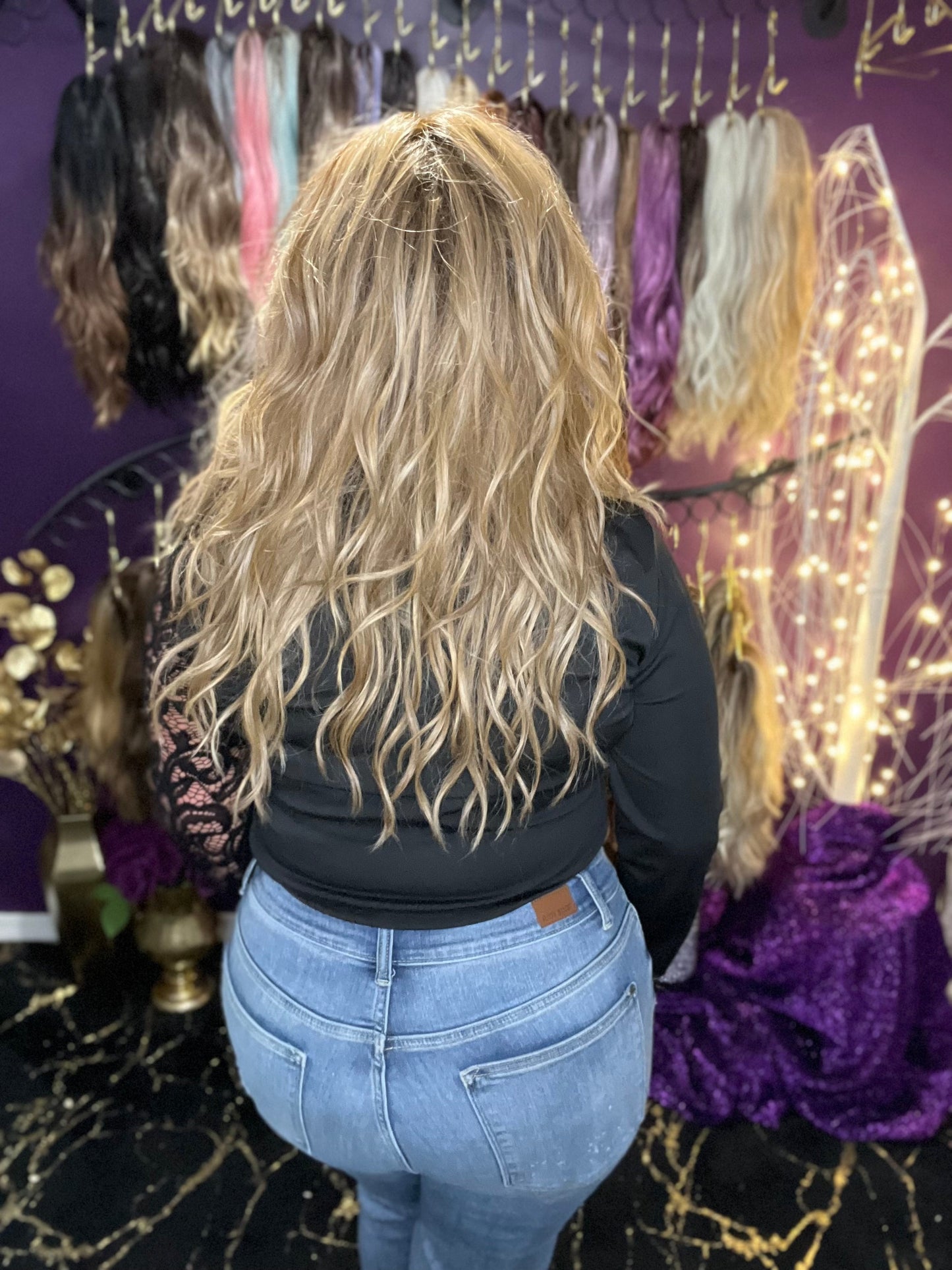 THEA – Luxury Wig by Chic Lifestyle Shown in Summer Blonde.