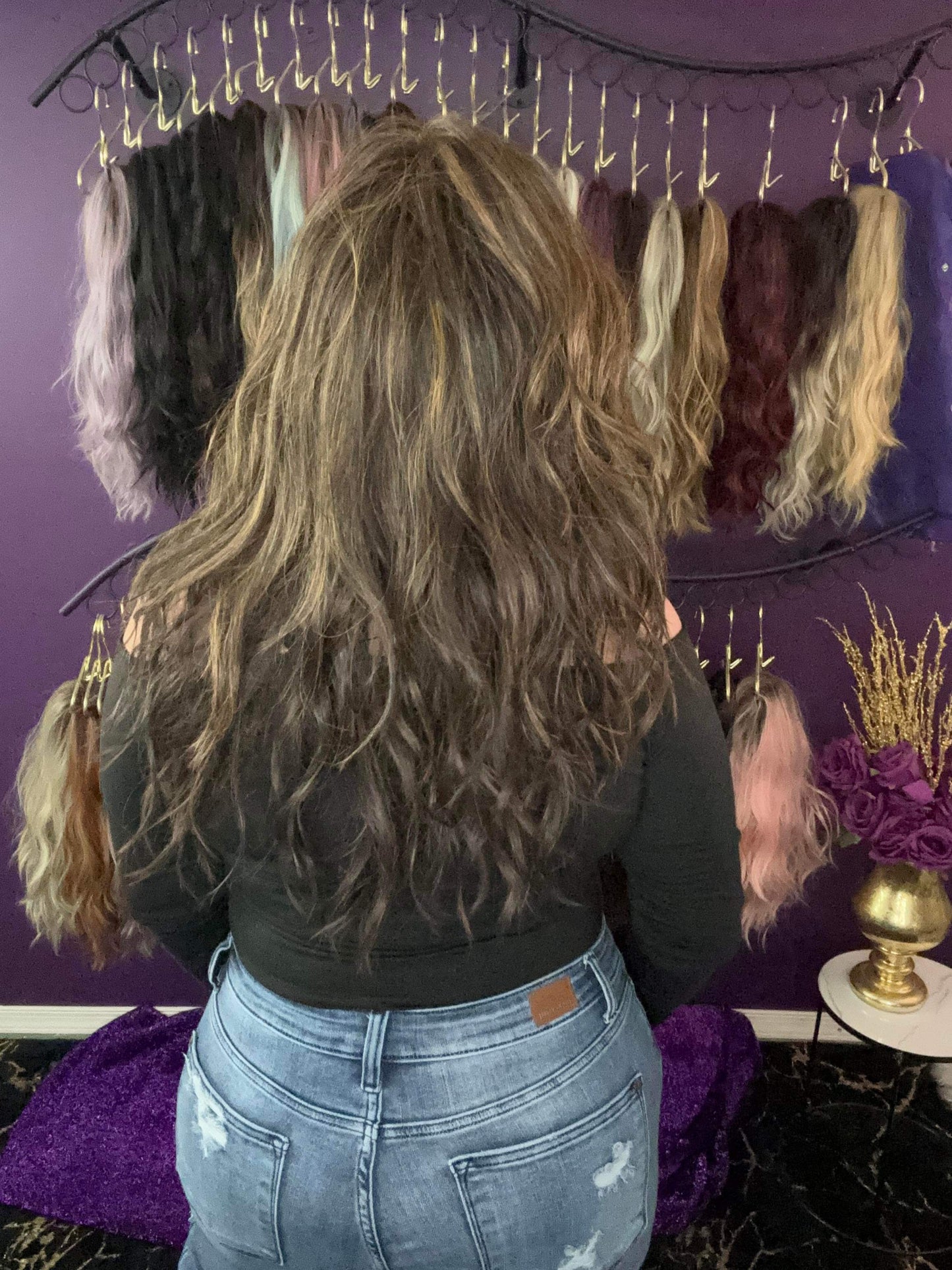 THEA – Luxury Wig by Chic Lifestyle Shown in Toasted Caramel.