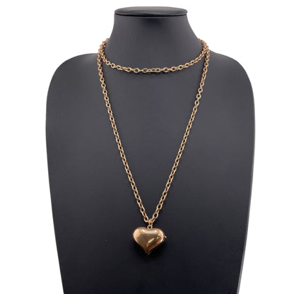 Take a Deep Breath and Let That Shit Go Heart Locket Essential Necklace