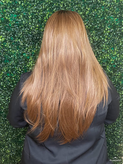 Jazlyn Chocolate Cinnamon HS Simply Chic Luxury Wig *Sample A NOT RETURNABLE*