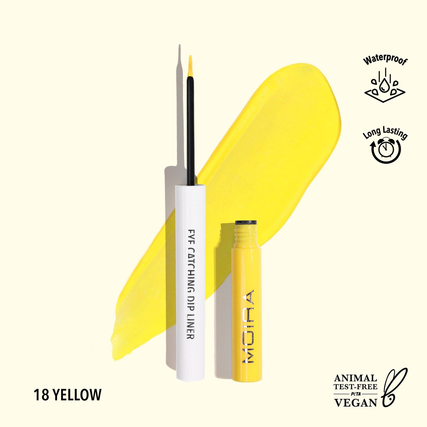 Eye Catching Dip Liner (018, Yellow) S214 LW3