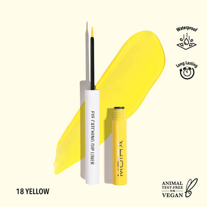 Eye Catching Dip Liner (018, Yellow) S214 LW3
