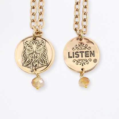 Listen Madame Butterfly Essential Necklace