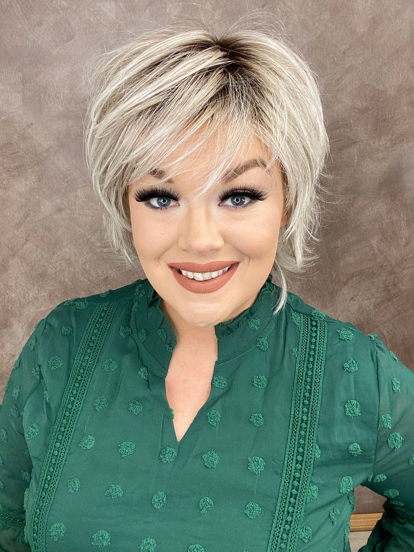 NIA Frosted (WHITE) BLONDE HS Luxury Wig *Sample A NOT RETURNABLE*