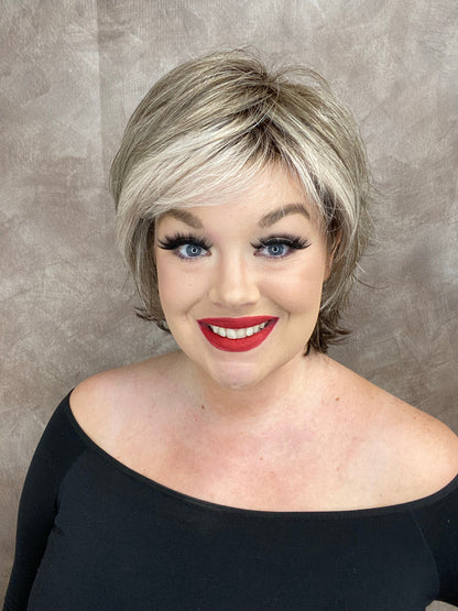 NIA SILVER FOX HS Luxury Wig *Sample A NOT RETURNABLE*