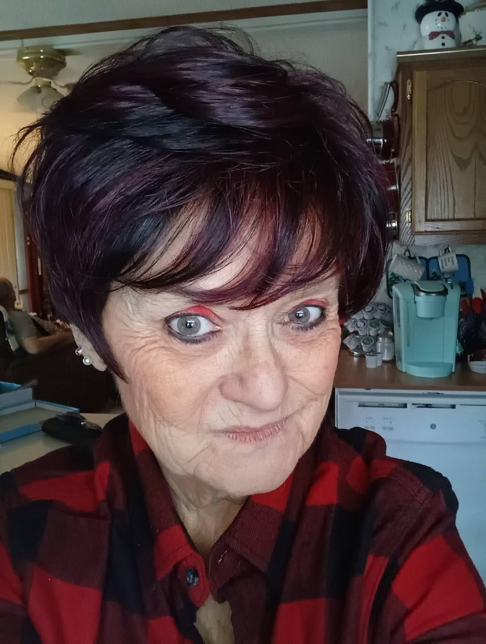 Gia Burgundy Blend HS Premium Luxury Wig  LW3