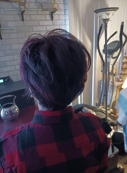 Gia Burgundy Blend HS Premium Luxury Wig  LW3