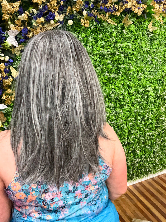 Ciri Salt & Pepper HS Premium Luxury Wig LW3