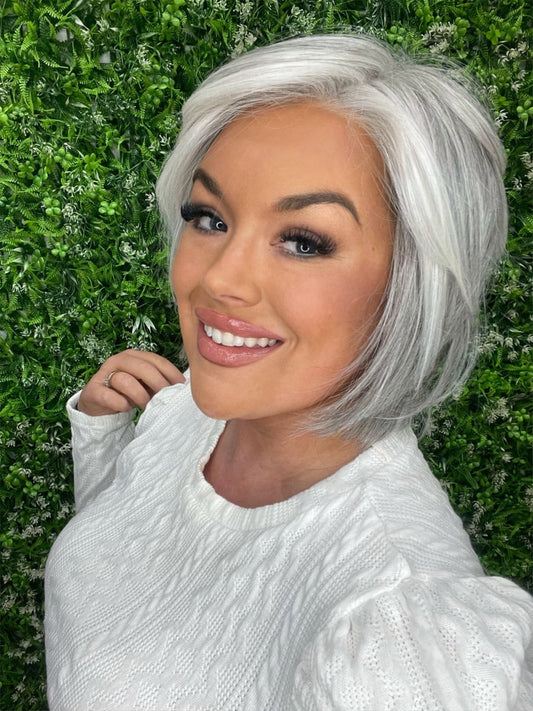 EMMA GRADIENT GREY HS Luxury Wig *Sample A NOT RETURNABLE* NV1