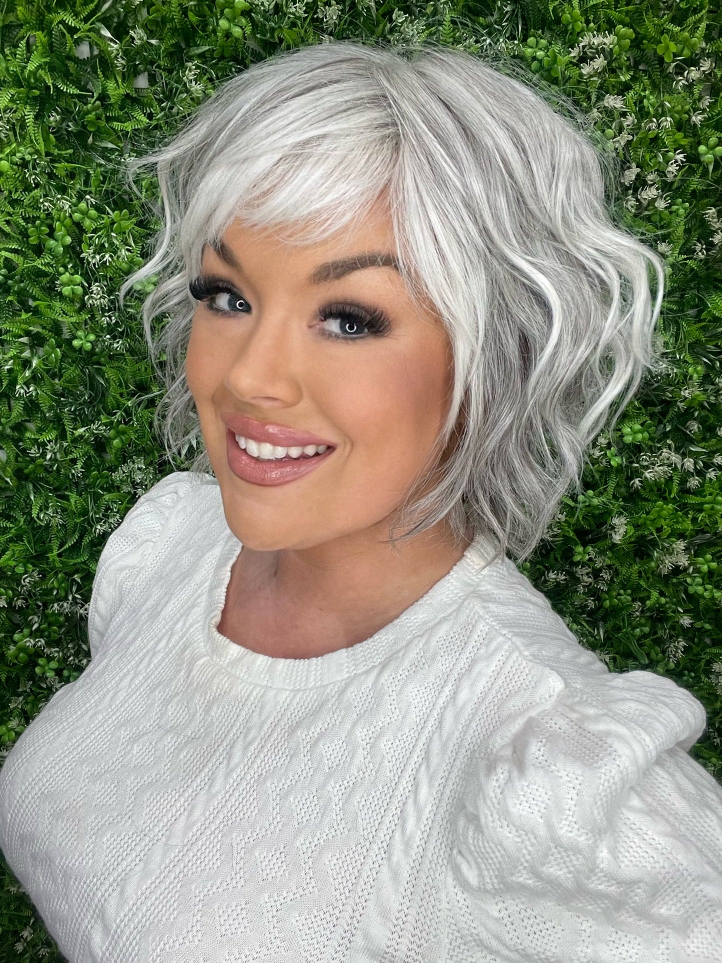 Stella Gradient Grey HS Premium Luxury Wig *Sample A NOT RETURNABLE* NV1