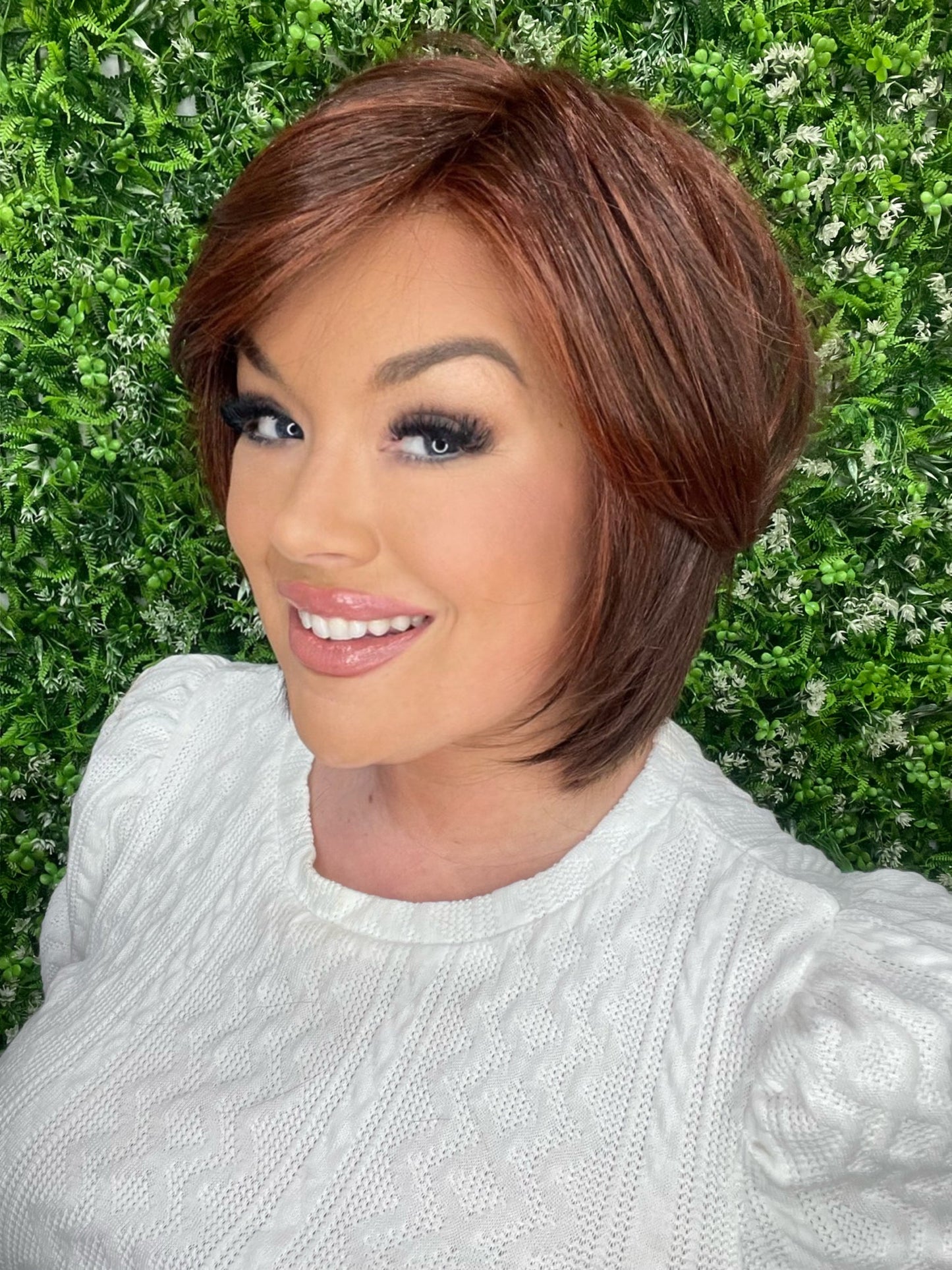 Emma Dark Cherry HS Premium Luxury Wig *Sample A NOT RETURNABLE* NV1