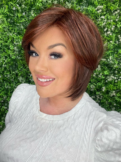 Emma Dark Cherry HS Premium Luxury Wig *Sample A NOT RETURNABLE* NV1