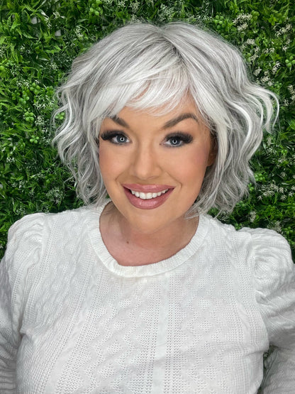Stella Gradient Grey HS Premium Luxury Wig *Sample A NOT RETURNABLE* NV1