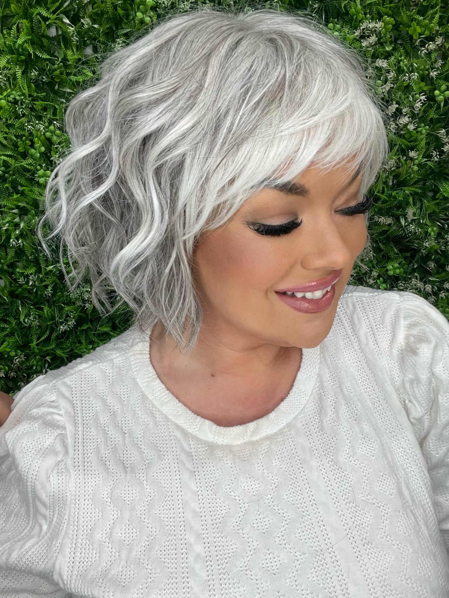 Stella Gradient Grey HS Premium Luxury Wig *Sample A NOT RETURNABLE* NV1