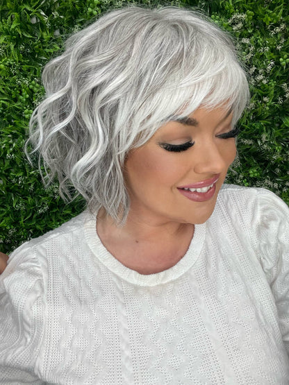 Stella Gradient Grey HS Premium Luxury Wig *Sample A NOT RETURNABLE* NV1