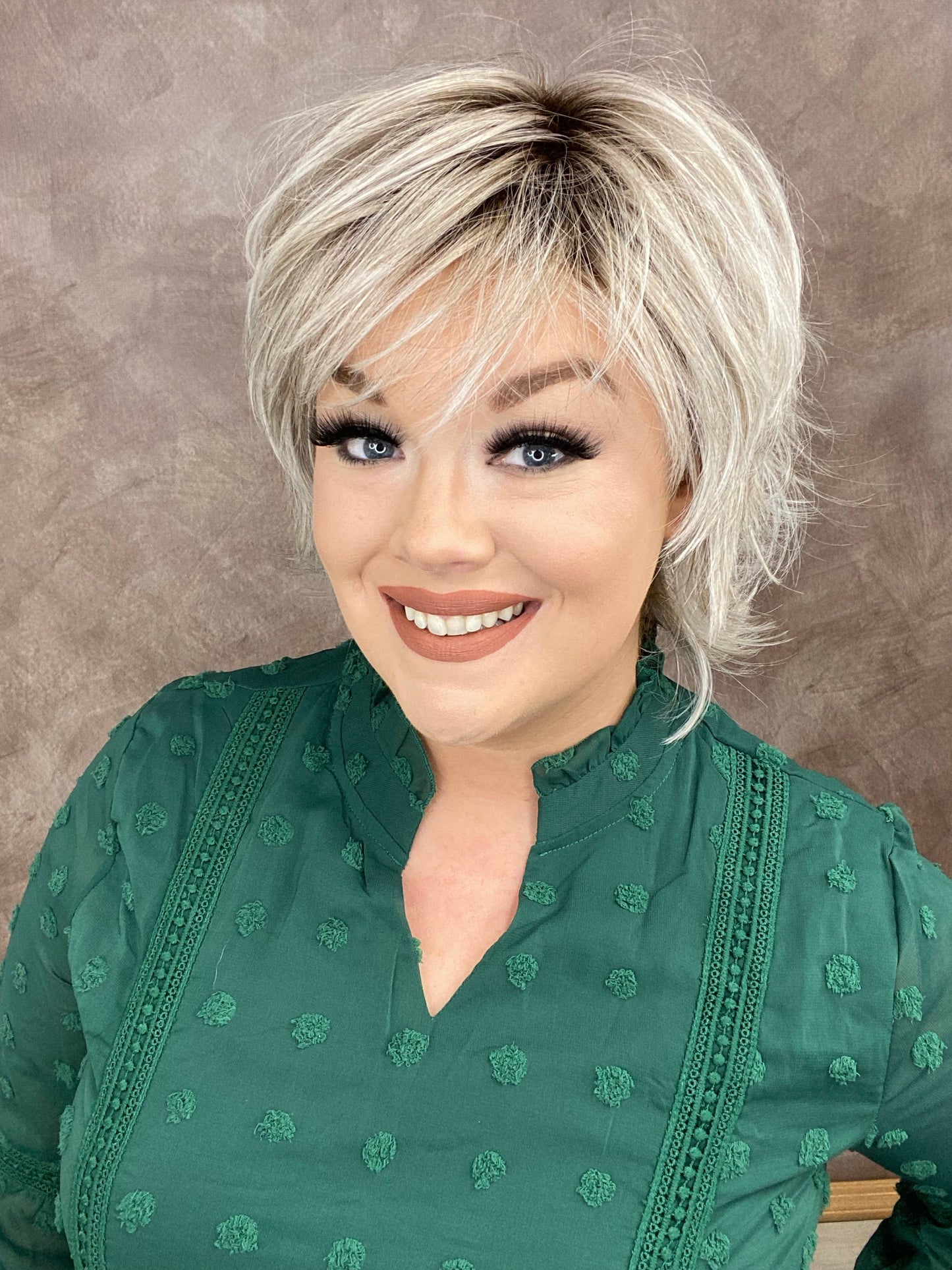 NIA Frosted (WHITE) BLONDE HS Luxury Wig *Sample A NOT RETURNABLE*