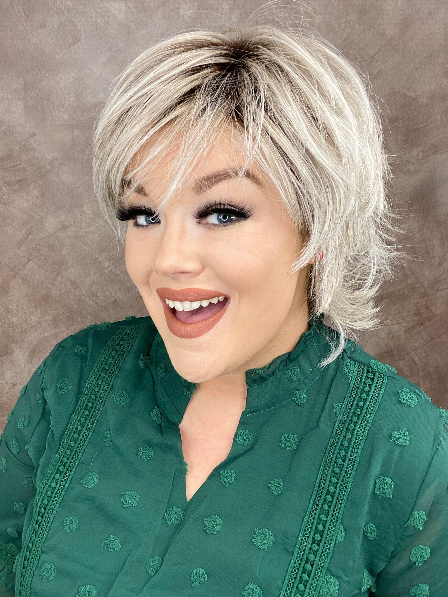 NIA Frosted (WHITE) BLONDE HS Luxury Wig *Sample A NOT RETURNABLE*