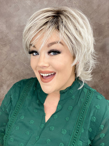 NIA Frosted (WHITE) BLONDE HS Luxury Wig *Sample A NOT RETURNABLE*