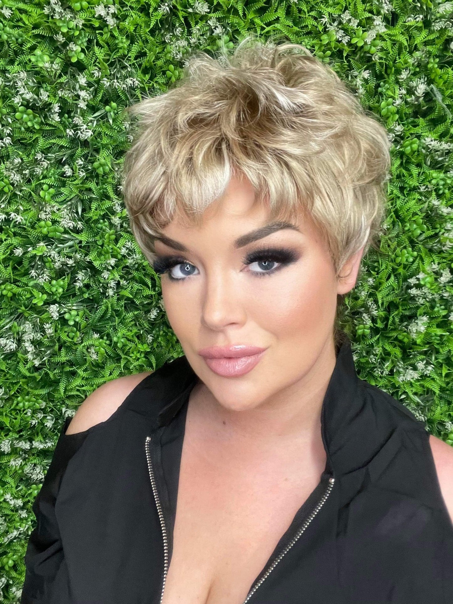 June Frosty Blonde NHS Luxury Wig NV1