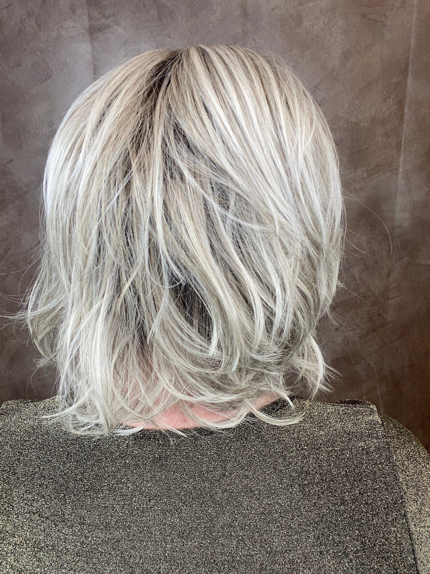 Hattie  Fosted Blonde HS Premium Luxury Wig  *Sample A NOT RETURNABLE* NV1