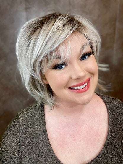 Hattie  Fosted Blonde HS Premium Luxury Wig  *Sample A NOT RETURNABLE* NV1