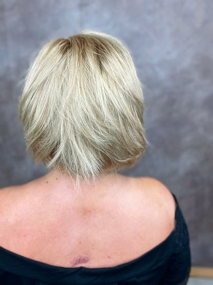 Clarissa Satin Gold NHS Premium Luxury Wig  *Sample A NOT RETURNABLE* NV1