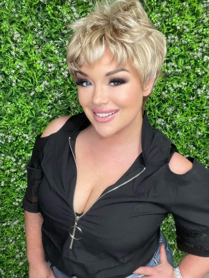 June Frosty Blonde NHS Luxury Wig NV1