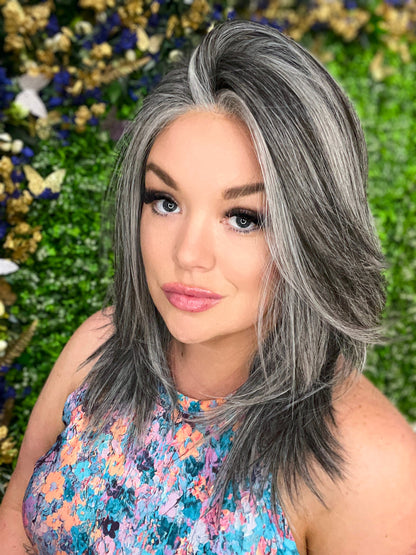 Ciri Salt & Pepper HS Premium Luxury Wig LW3