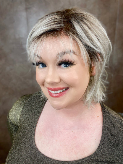 Hattie  Fosted Blonde HS Premium Luxury Wig  *Sample A NOT RETURNABLE* NV1