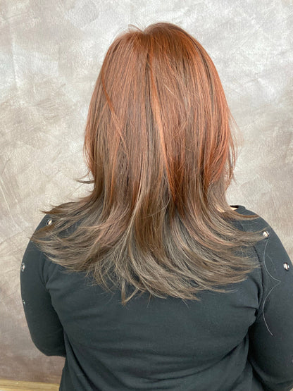 Nicola Dark Cherry HS Premium Luxury Wig *Sample A NOT RETURNABLE* NV1