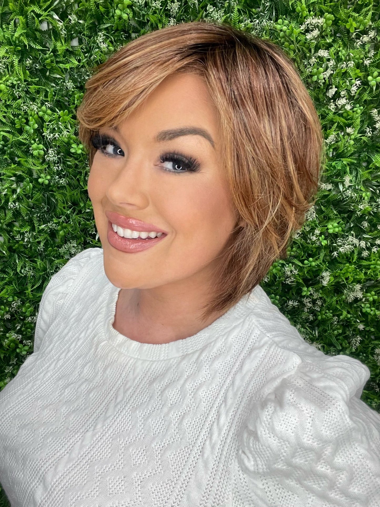 Emma Strawberry Mocha HS Premium Luxury Wig  *Sample A NOT RETURNABLE* NV1